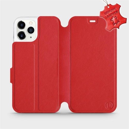 Hülle für Apple iPhone 11 Pro - Farbe Red Leather