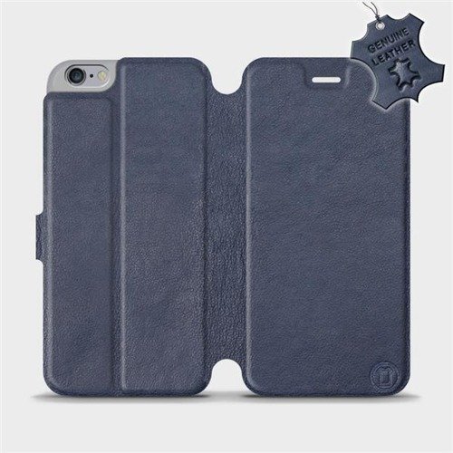 Hülle für Apple iPhone 6s Plus - Farbe Blue Leather