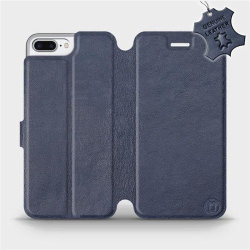 Hülle für Apple iPhone 7 Plus - Farbe Blue Leather