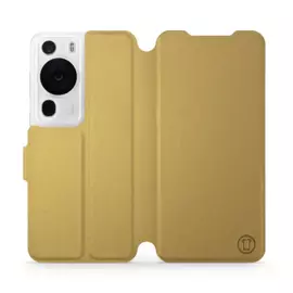 Hülle für Huawei P60 Pro - Farbe Gold&Orange