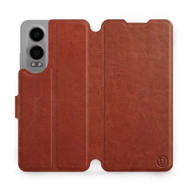 Hülle für OnePlus Nord CE 4 Lite - Farbe Brown&Orange