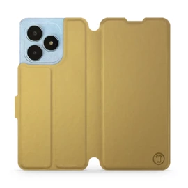 Hülle für Realme Note 50 - Farbe Gold&Orange