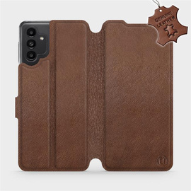 Hülle für Samsung Galaxy A13 5G - Farbe Brown Leather