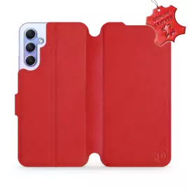 Hülle für Samsung Galaxy A34 5G - Farbe Red Leather