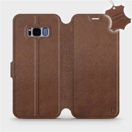 Hülle für Samsung Galaxy S8 Plus - Farbe Brown Leather