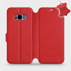 Hülle für Samsung Galaxy S8 Plus - Farbe Red Leather