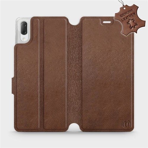 Hülle für Sony Xperia L3 - Farbe Brown Leather