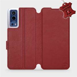 Hülle für Vivo Y52 5G - Farbe Dark Red Leather