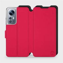 Hülle für Xiaomi 12S - Farbe Rot mit Schwarz