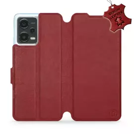 Hülle für Xiaomi POCO X5 5G - Farbe Dark Red Leather