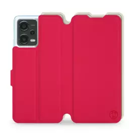 Hülle für Xiaomi POCO X5 5G - Farbe Rot mit Platin