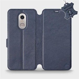 Hülle für Xiaomi Redmi 5 Plus - Farbe Blue Leather