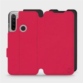 Hülle für Xiaomi Redmi Note 8 - Farbe Rot mit Schwarz