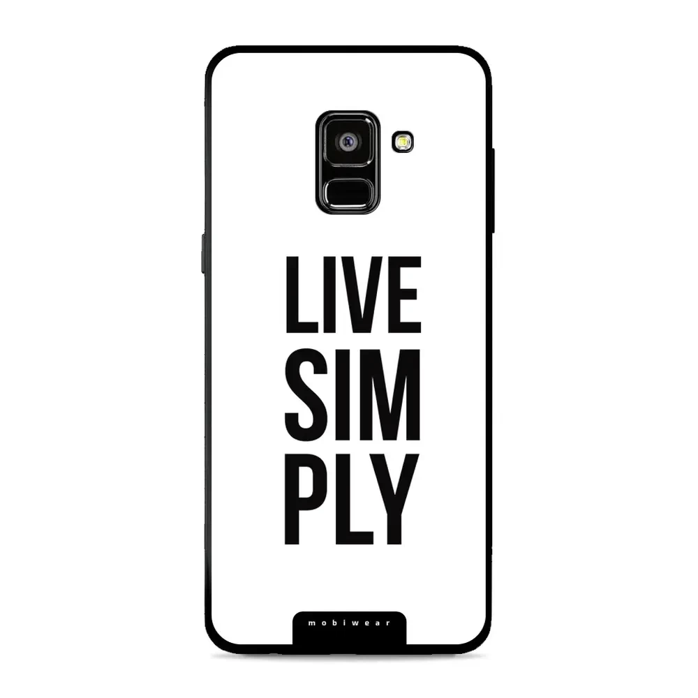 Hülle Glossy Case für Samsung Galaxy A8 2018 - Farbe G070G