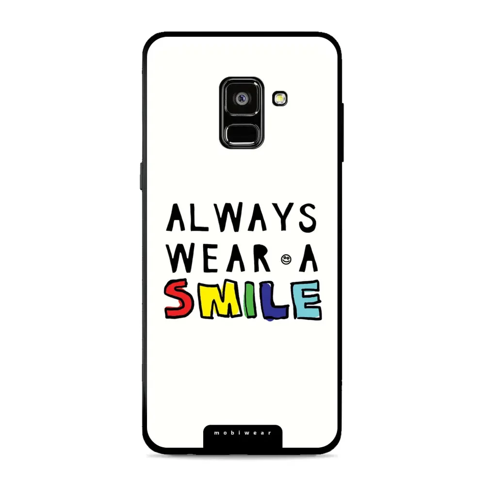 Hülle Glossy Case für Samsung Galaxy A8 2018 - Farbe G077G