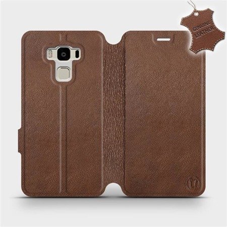 Hülle für Asus Zenfone 3 Max ZC553KL - Farbe Brown Leather