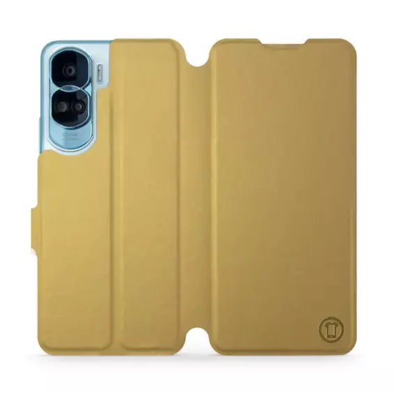 Hülle für Huawei Honor 90 Lite - Farbe Gold&Orange