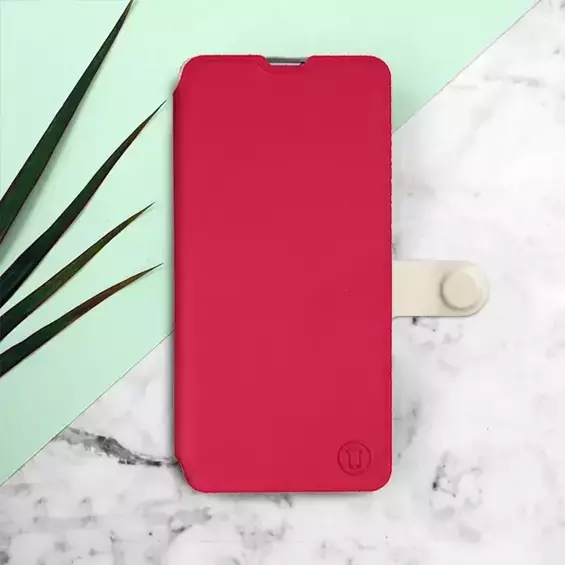 Hülle für Motorola Moto G23 - Farbe Rot mit Platin