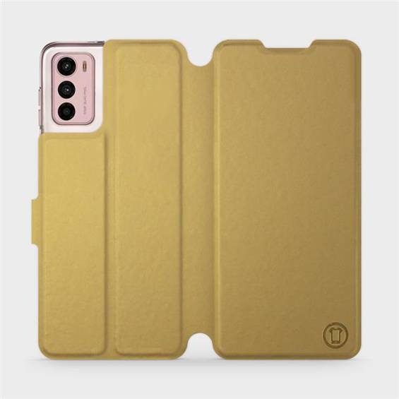 Hülle für Motorola Moto G42 - Farbe Gold&Gray