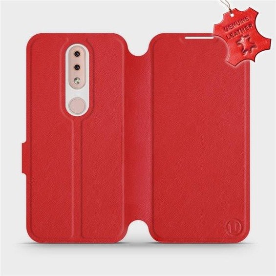 Hülle für Nokia 4.2 - Farbe Red Leather