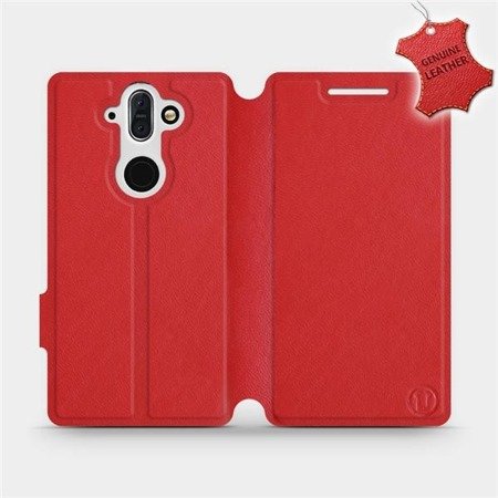 Hülle für Nokia 8 Sirocco - Farbe Red Leather