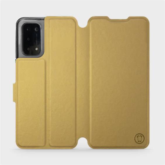 Hülle für OPPO A54 5G - Farbe Gold&Orange