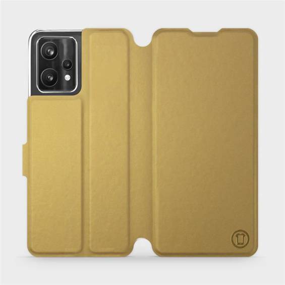 Hülle für Realme 9 5G - Farbe Gold&Orange