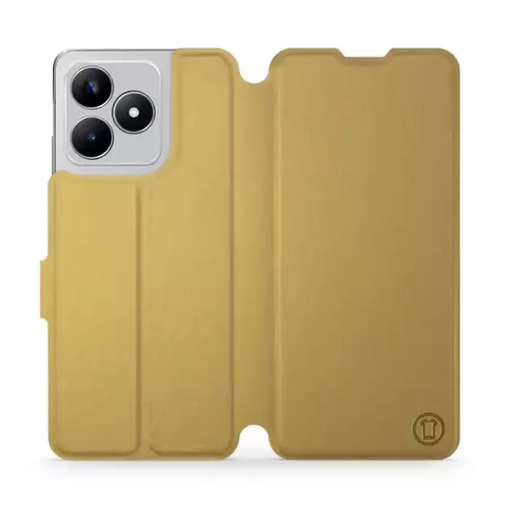 Hülle für Realme C53 - Farbe Gold&Orange