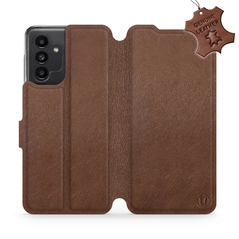 Hülle für Samsung Galaxy A13 5G - Farbe Brown Leather