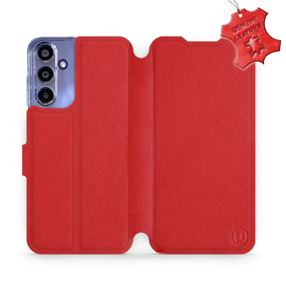 Hülle für Samsung Galaxy A15 4G - Farbe Red Leather