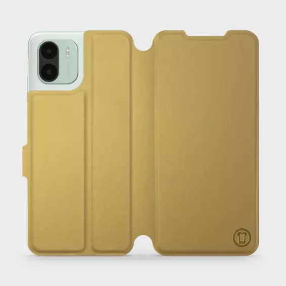 Hülle für Xiaomi Redmi A2 Plus - Farbe Gold&Orange