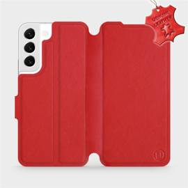 Hülle für Samsung Galaxy S22 - Farbe Red Leather