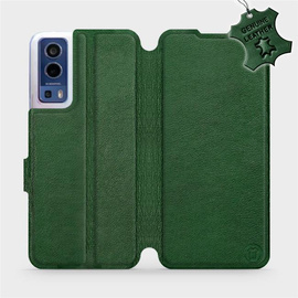 Hülle für Vivo Y52 5G - Farbe Green Leather
