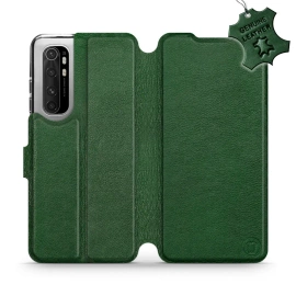 Hülle für Xiaomi Mi Note 10 Lite - Farbe Green Leather