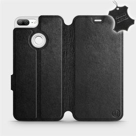Hülle für Huawei Honor 9 Lite - Farbe Black Leather