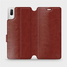 Hülle für Sony Xperia L3 - Farbe Brown&Orange