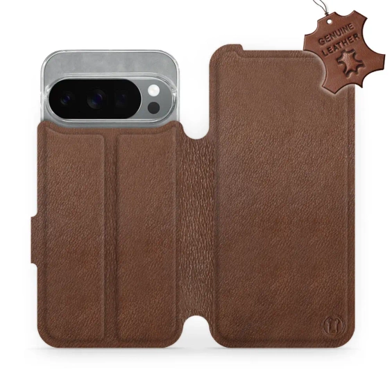 Hülle für Google Pixel 10 Pro - Farbe Brown Leather