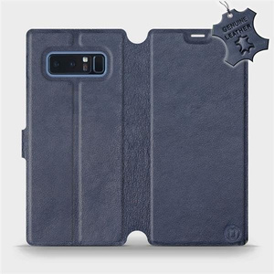 Hülle für Samsung Galaxy Note 8 - Farbe Blue Leather
