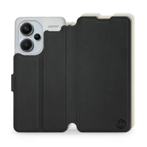 Hülle für Xiaomi Redmi Note 13 PRO Plus - Farbe Schwarz mit Platin