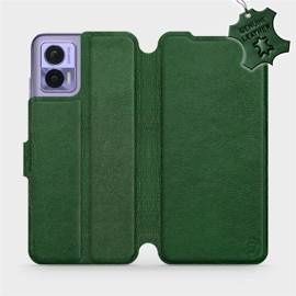 Hülle für Motorola Edge 30 Neo - Farbe Green Leather