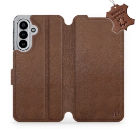 Hülle für Samsung Galaxy A17 5G - Farbe Brown Leather