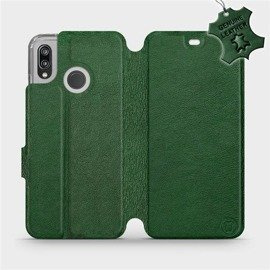 Hülle für Huawei P20 Lite - Farbe Green Leather