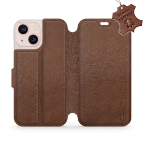 Hülle für Apple iPhone 13 mini - Farbe Brown Leather