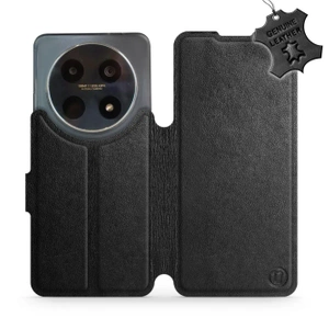 Hülle für Huawei Nova 12i - Farbe Black Leather