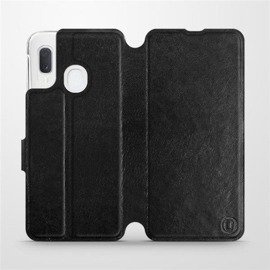 Hülle für Samsung Galaxy A20e - Farbe Black&Orange