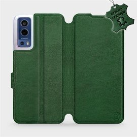 Hülle für Vivo Y72 5G - Farbe Green Leather