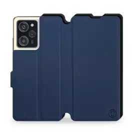 Hülle für Xiaomi Poco X5 Pro 5G - Farbe Marine mit Schwarz