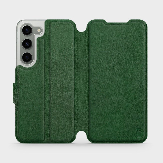 Hülle für Samsung Galaxy S23 - Farbe Green Leather