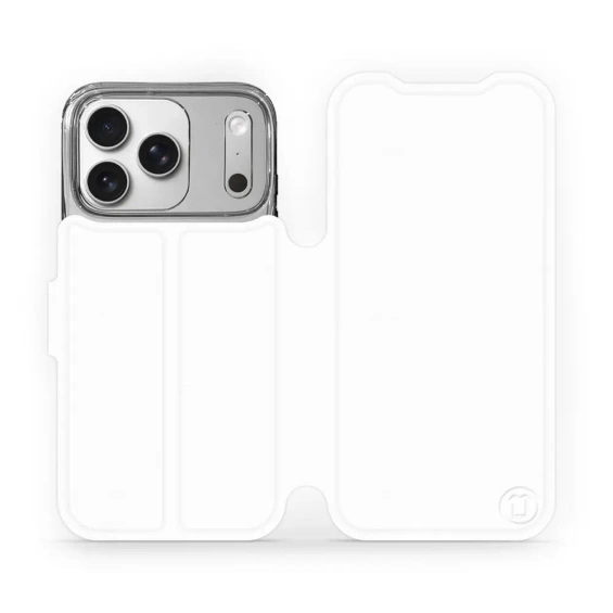Hülle für Apple iPhone 17 Pro - Farbe White&Orange