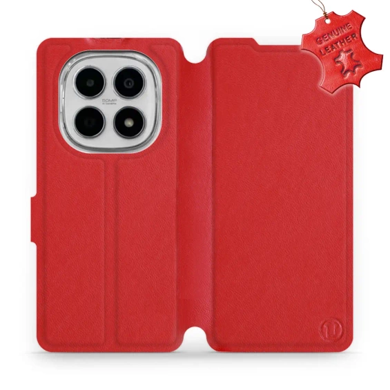 Hülle für Xiaomi Redmi Note 15 5G - Farbe Red Leather